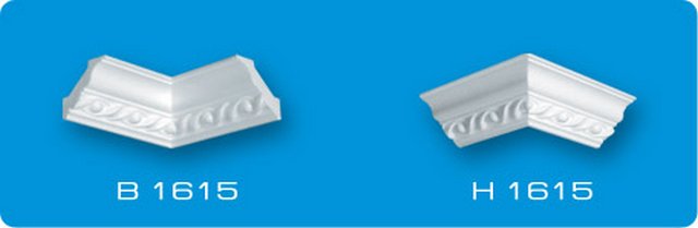 Уголок внутренний №1615В 4шт DICP-01615I-WH-0028