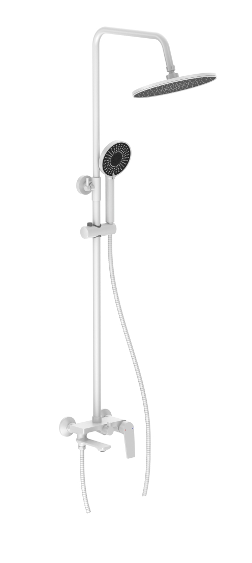 Душевая система GOTA ROCIO со смесителем и изливом (компл.с шлангом и душ. лейкой) 635167635167-GOTA- купить в АПлайн