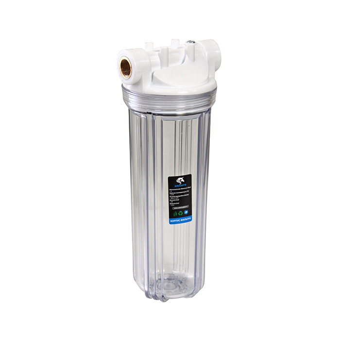 Фильтр магистральный UNICORN 3/4 для хол. воды прозр. 10 (FH 2P3/4)