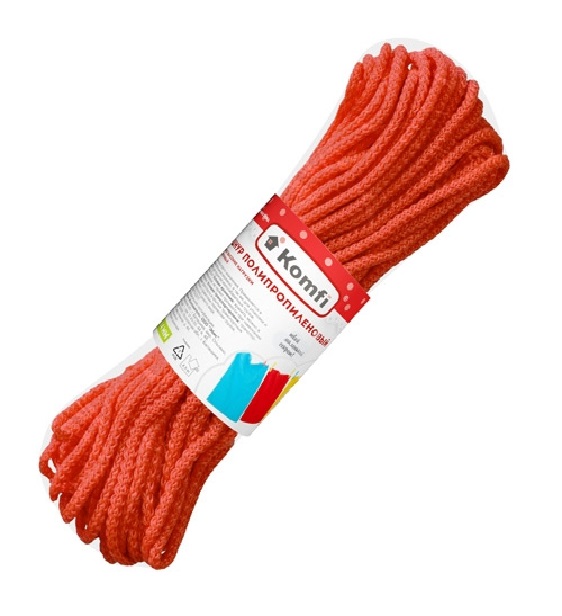 Шнур полипропиленовый 4мм 20м ассорти SHPAG02A 21440SHPAG02A 21440- купить в АПлайн