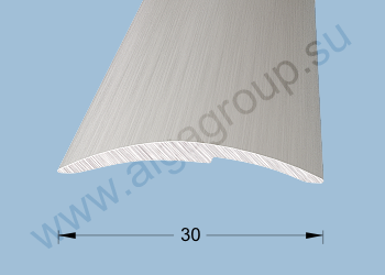 Порог-стык 1,8м 30мм П1.32, Алюминий