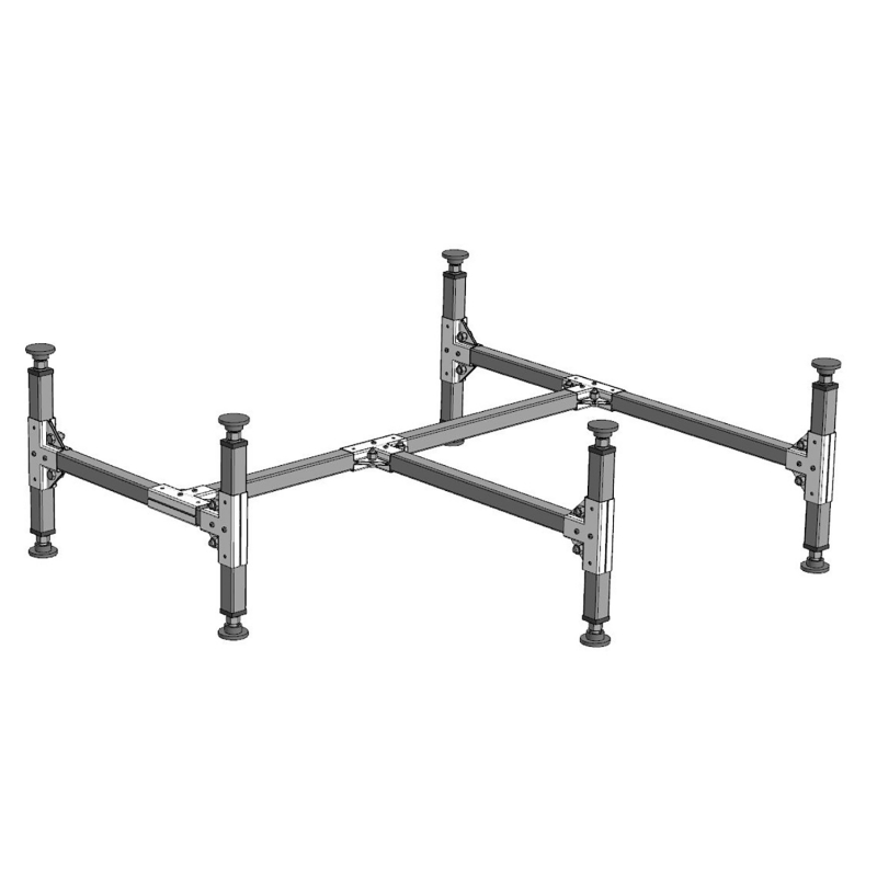 Каркас для душевого поддона полукруг 90 см