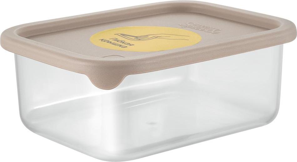 Контейнер для продуктов пласт. Sugar&Spice Vanilla 0,18л с гибкой крышкой латте SE167510005