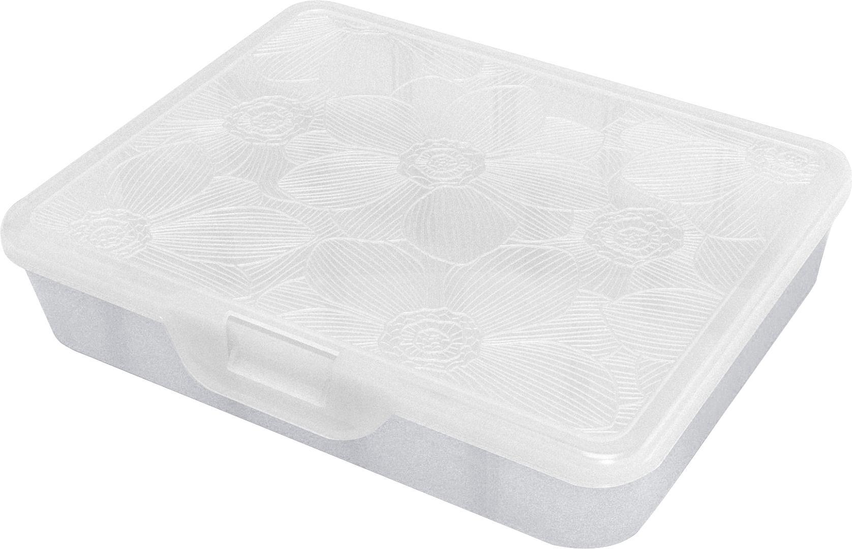 Органайзер для мелочей пласт. Keeplex Фиори M 19х16х4,5см с разделителями белое облако KL401510048KL401510048- купить в АПлайн