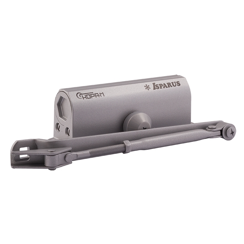 Доводчик дверной НОРА-М Isparus 430 от 50 до 110кг морозостойкий серый16820- купить в АПлайн