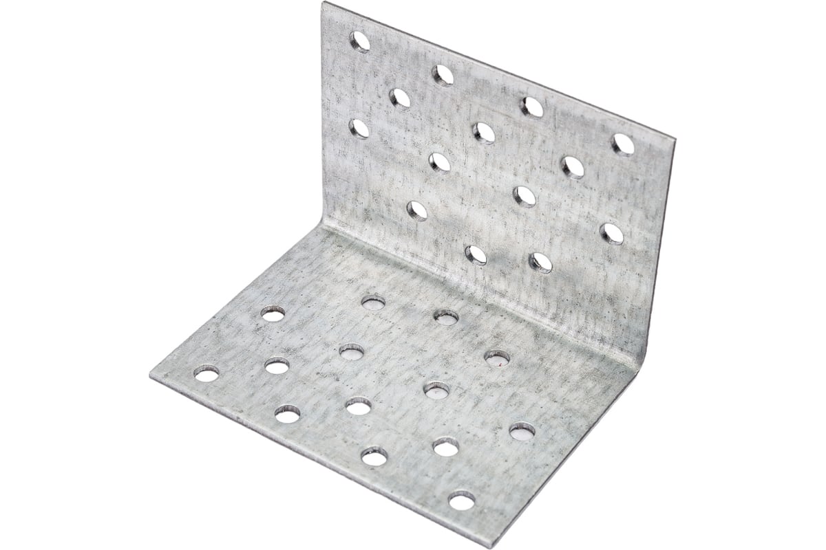 Уголок крепежный равносторонний 60х60х80 1,8мм 13-0020760