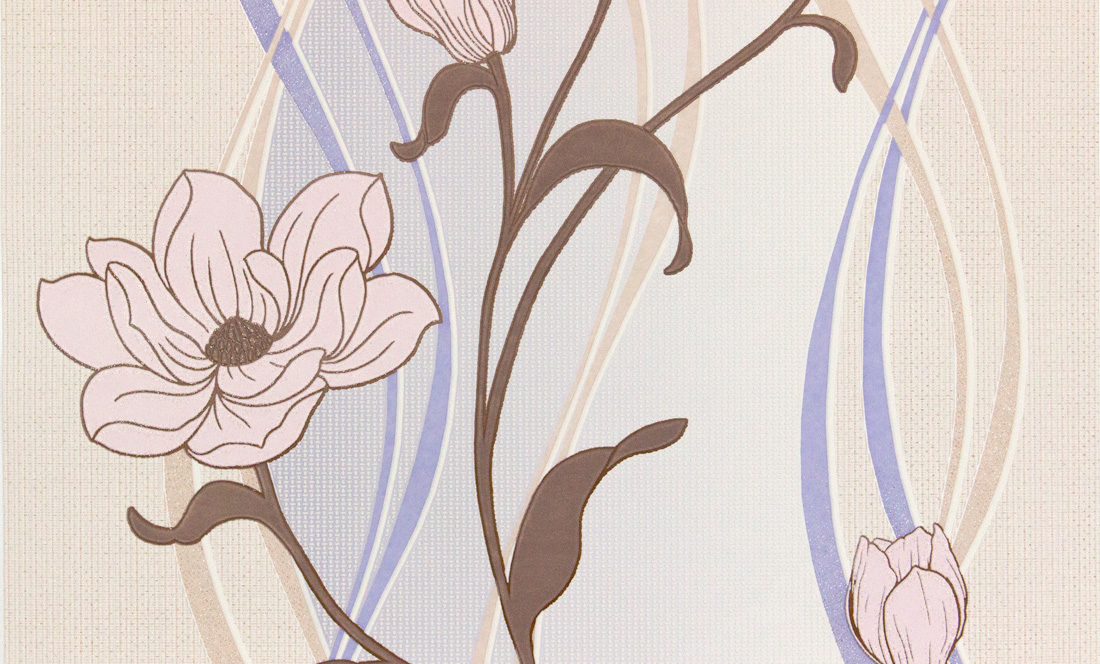 Обои виниловые горячего тиснения на бумажной основе А.С. Палитра Крокус 0,53х10м 10077-26