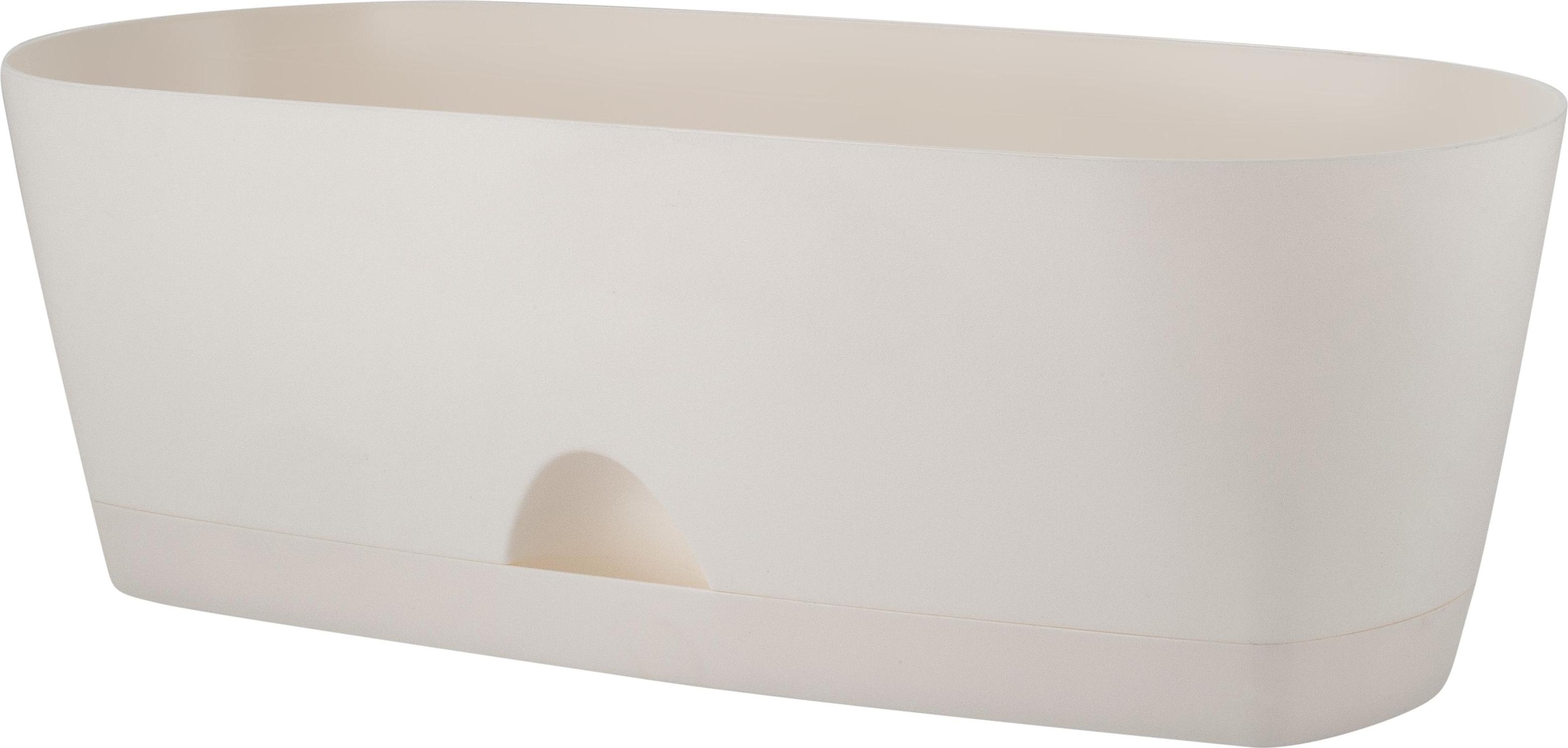 Ящик балконный пласт. InGreen Amsterdam 40см прикорневой полив белоснежный жасмин IG620510048IG620510048- купить в АПлайн