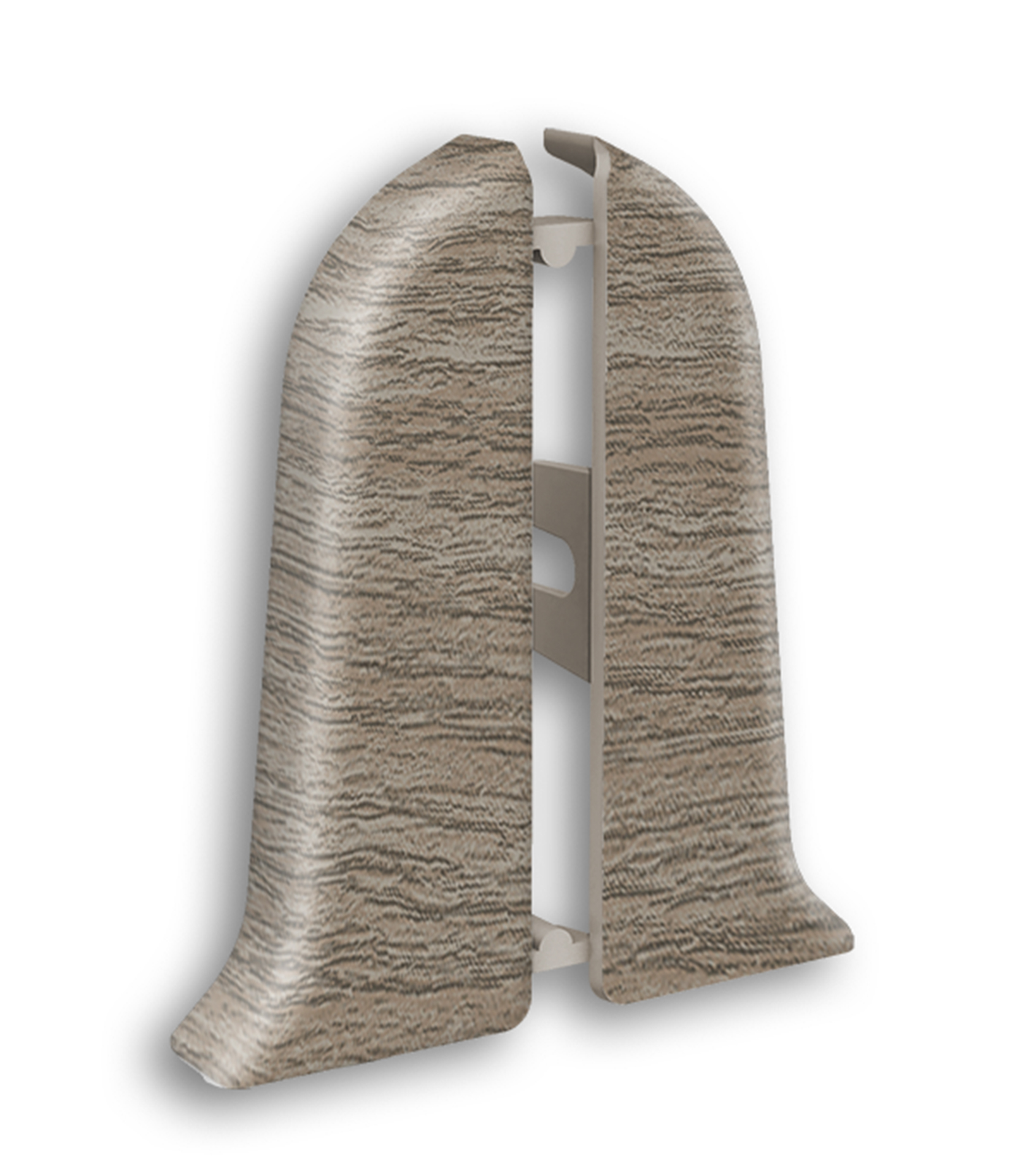 Торцевые (пара) для плинтуса "Идеал Классик" 55мм, 205 Дуб капучиноК-П55-Тп-Ф2 205 ДУБ КАП- купить в АПлайн