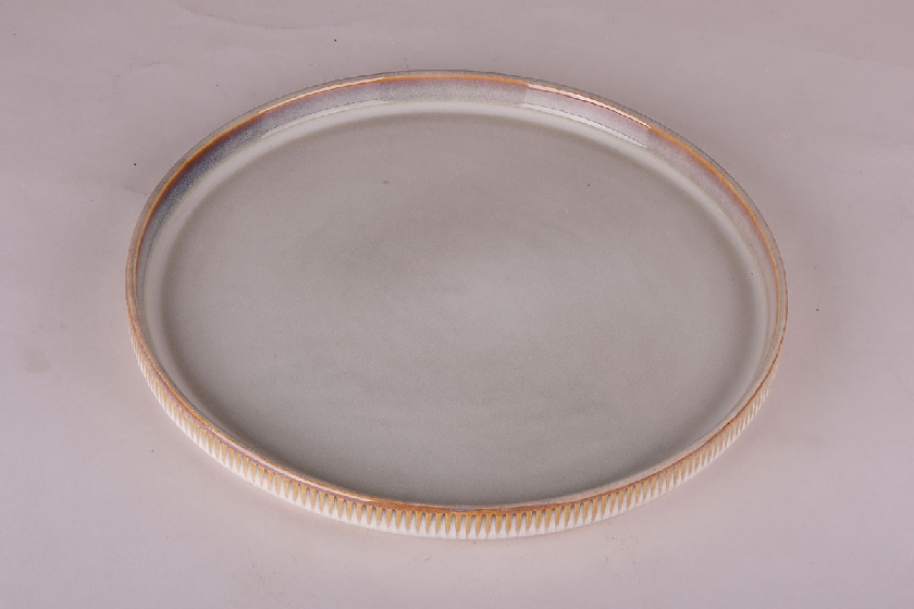 Тарелка керам.Verge 26см HH24503-1