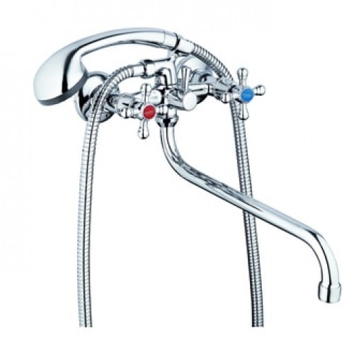 Смеситель для ванны Zegor двурукий DMX7-A605