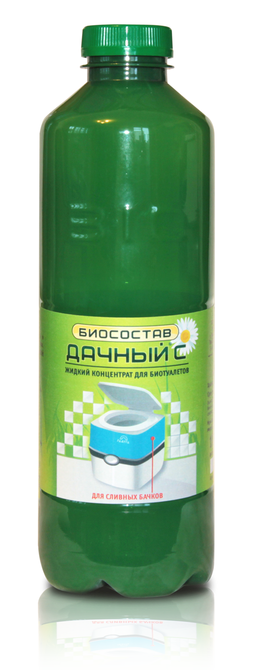 Биосостав ДАЧНЫЙ C для биотуалета для сливных бачков 1л- купить в АПлайн