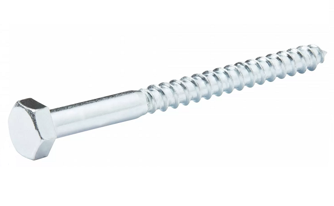 Шуруп "Глухарь" DIN 571 (болт сантехнический) 10х50 пакет (2шт) BISKREP