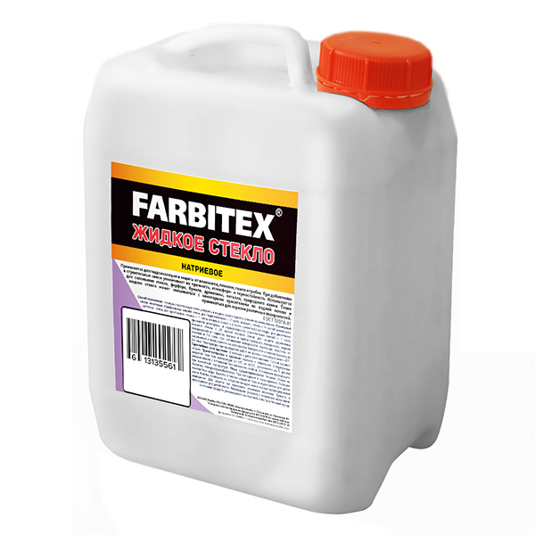 Жидкое стекло FARBITEX 1,3кг