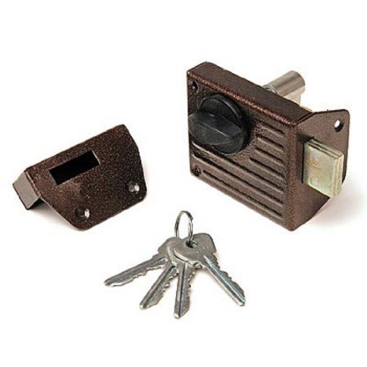 Замок накладной ЗЕНИТ ЗН1-2.1 медь