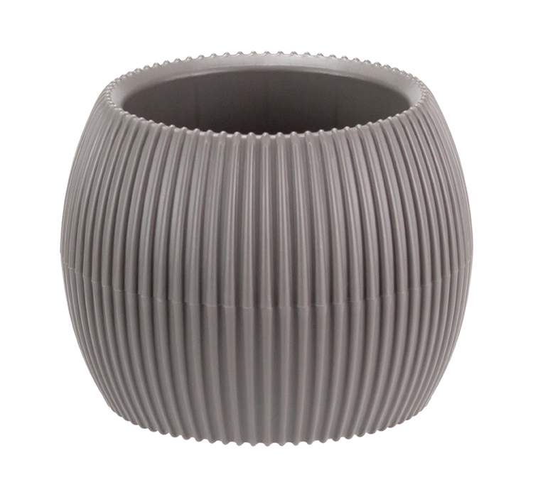 Кашпо пласт. Пиканто 145мм 0,7л французкий серый М3212