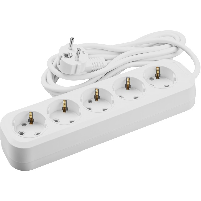 Удлинитель 5х3м с заземлением 16А(3х1мм2) Онлайт OPE-S-05-300-E-3x1 90801