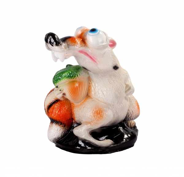 Фигура садовая гипс Бешеная белка 270мм арт.1