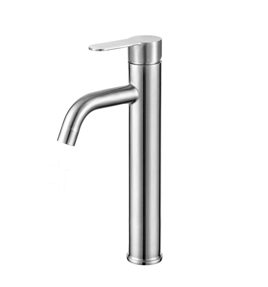 Смеситель для умывальника Fmark Тюльпан  шар., высокий, сатин FS8211FS8211- купить в АПлайн