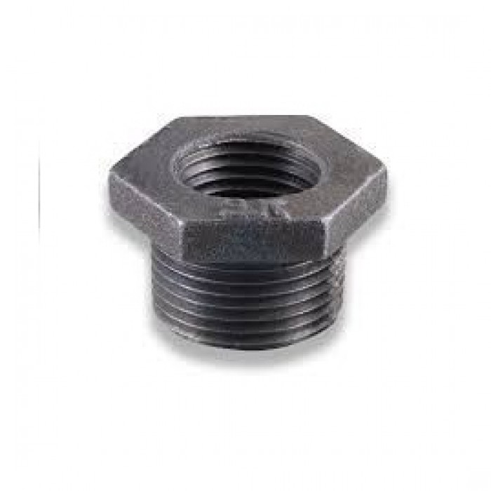 Футорка 32/3 внутрення резьба/наружняя резьба,черный