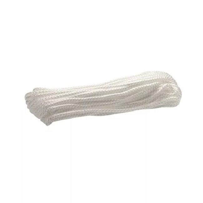 Шнур полипропиленовый бельевой жесткий высокопрочный белый 20м 82293