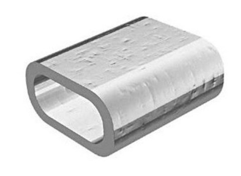 Зажим троса алюминиевый 3мм DIN 3093 (2шт) TECH-KREP