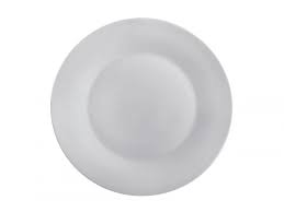 Тарелка керам. 20см десертная белая ZHL-1346