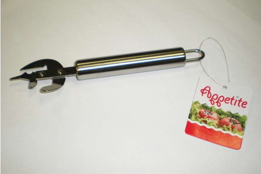 Нож нерж. консервный appetite kl36b08-2