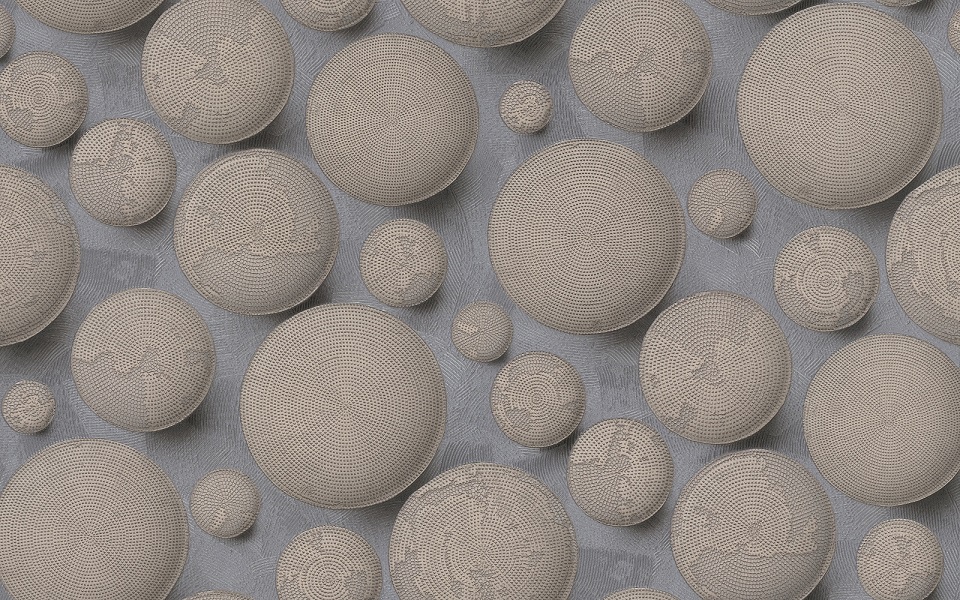 Обои виниловые горячего тиснения на флизелиновой основе Аспект Титан 1,06х10м 70347-62