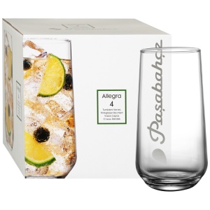 Набор стаканов стекл. Аллегра 4шт 470мл 420015В