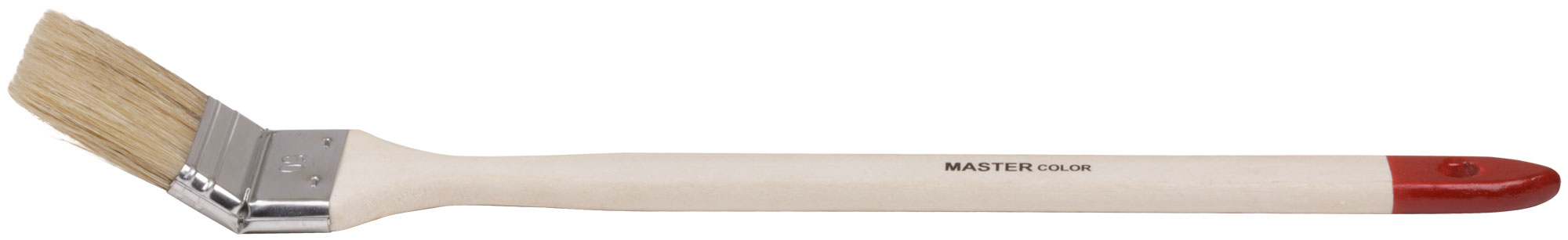 Кисть радиаторная, толщ. 11 мм, натур. щетина, нерж. обжим, дерев. ручка, ширина 50 мм 30-0303