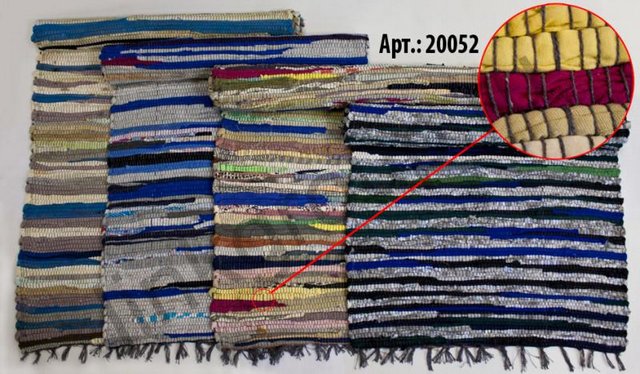 Коврик хлопковый SANSTEP 60х140см 20052/33-155/