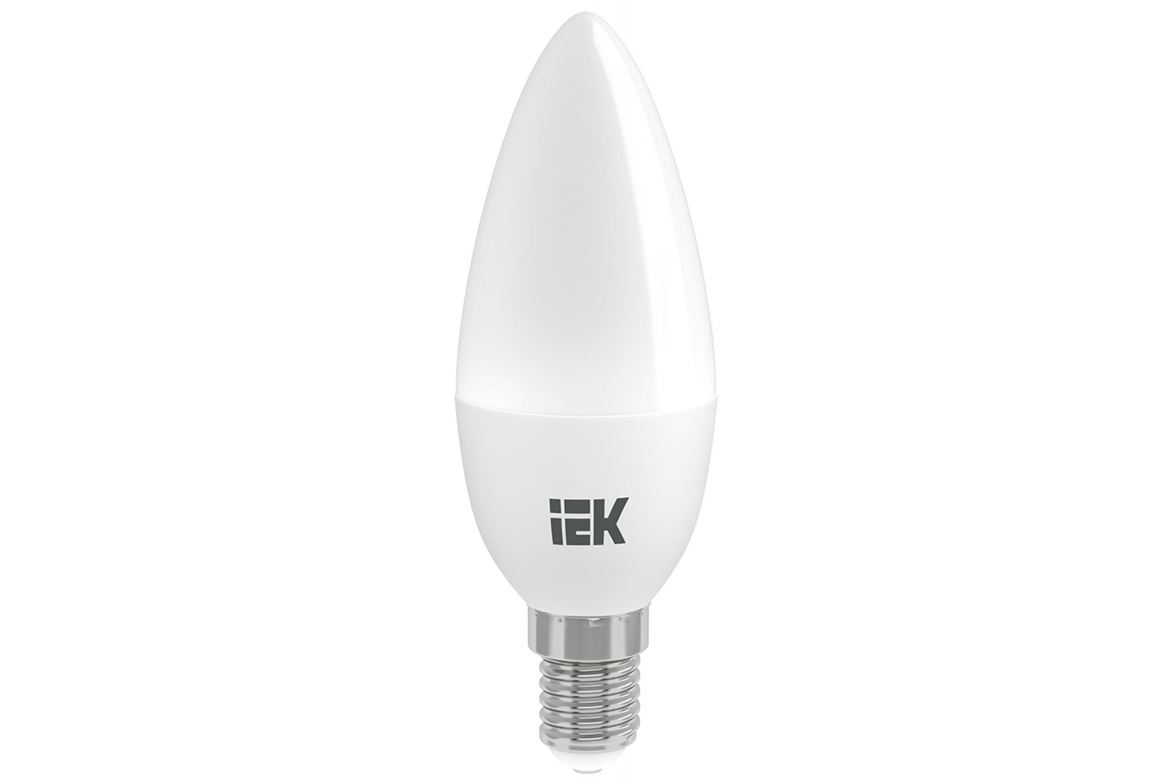 Лампа светодиод. Е14 "IEK" С35 9Вт 4000К дневной свет LLE-С35-9-230-40-Е141273609- купить в АПлайн