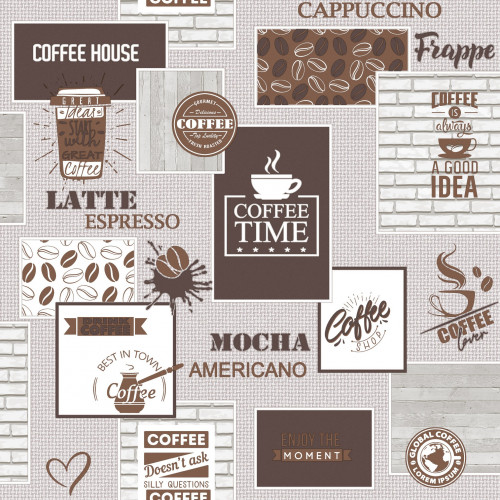 Обои бумажные моющиеся Брянск Мокко 8 0,53х10м С1БР-ГП