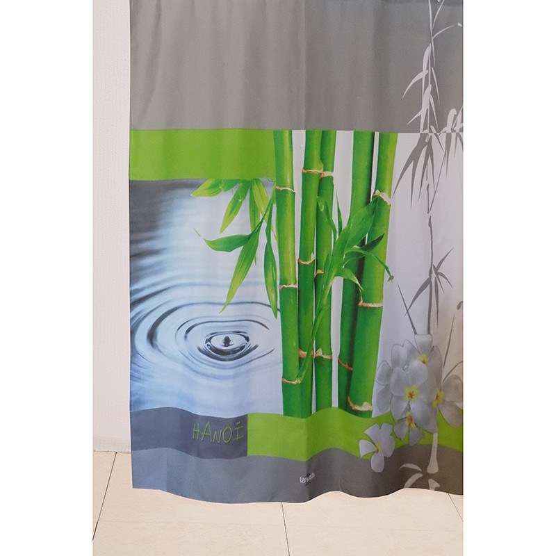 Штора для ванной комнаты "Тропики" 180х180мм арт.104126