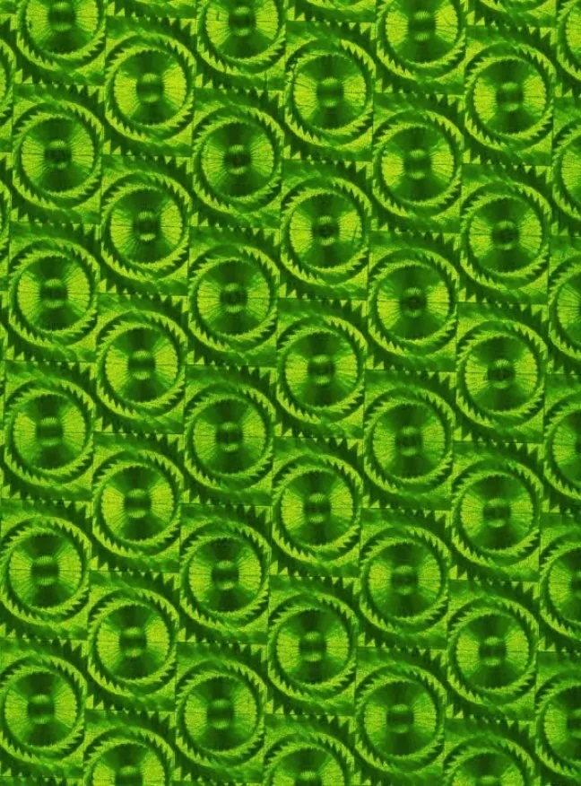 Самоклейка 0,45х8м Голография зеленый Color Decor 1023