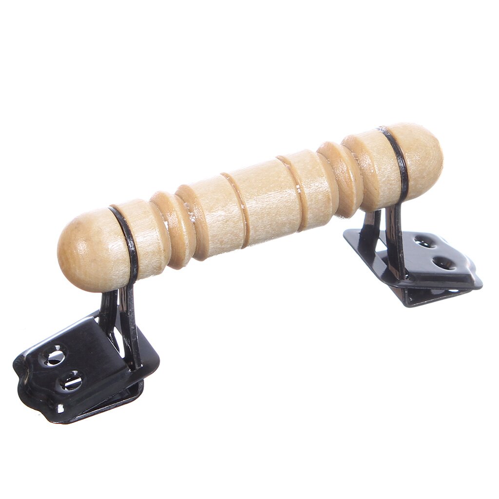 Ручка деревянная РС-80 круглая (резная)