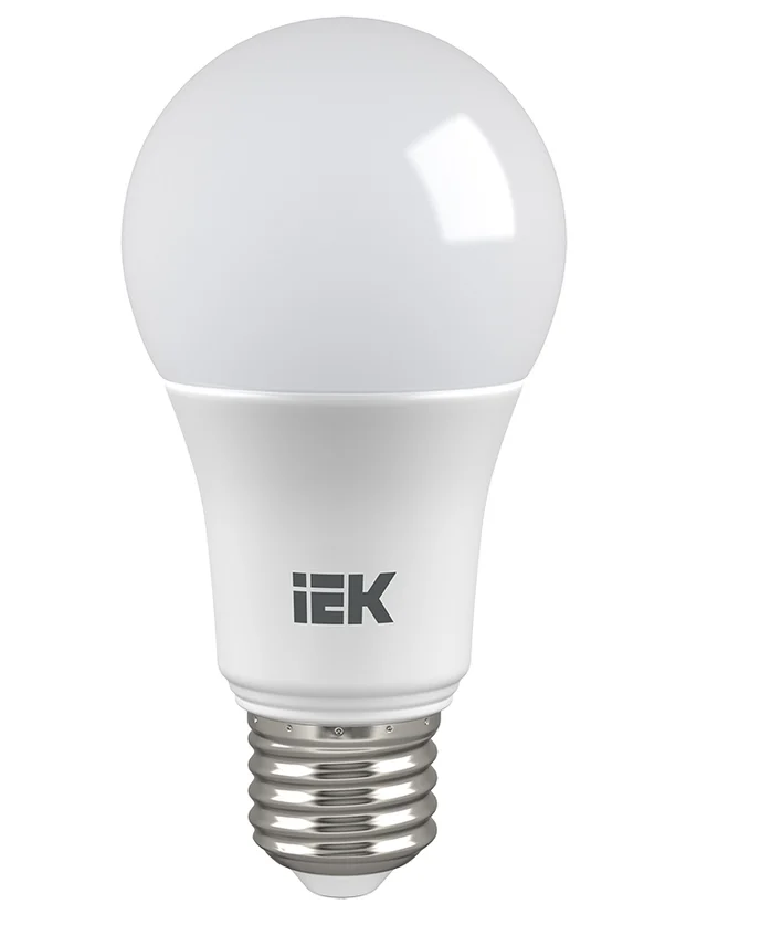 Лампа светодиод. Е27 "IEK" ЕСО А60 9Вт 4000К дневной свет LLE-А60-9-230-40-Е27_422002- купить в АПлайн