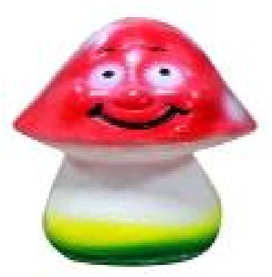 Фигура садовая гипс Мухомор мини 110х90мм арт. 139арт. 139- купить в АПлайн