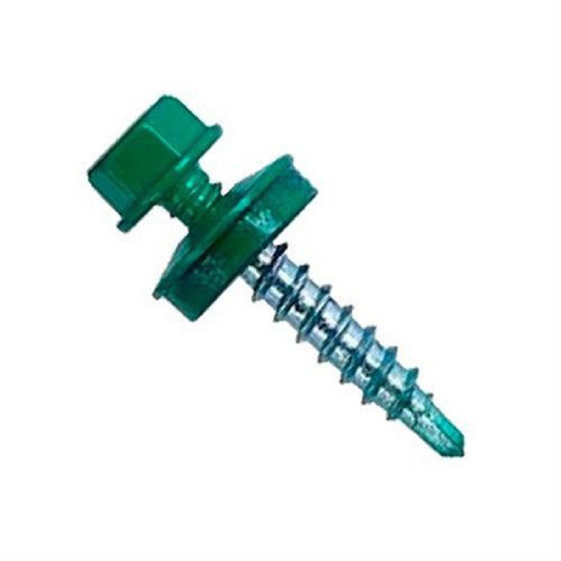 Саморез кровельный RAL6005 5,5х19 зеленый мох (300шт) 420270 БК