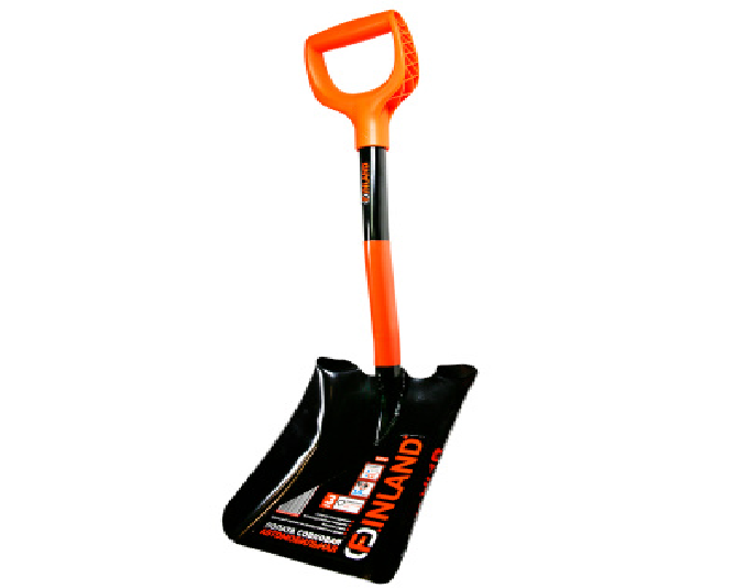 Лопата цельнометал.FINLAND автомоб.230х280х730мм 1618