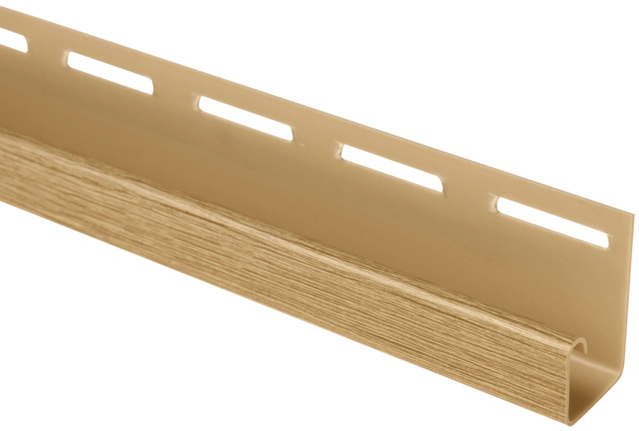 Профиль - J "Альта-Профиль" Блокхаус Люкс Каштан 3м