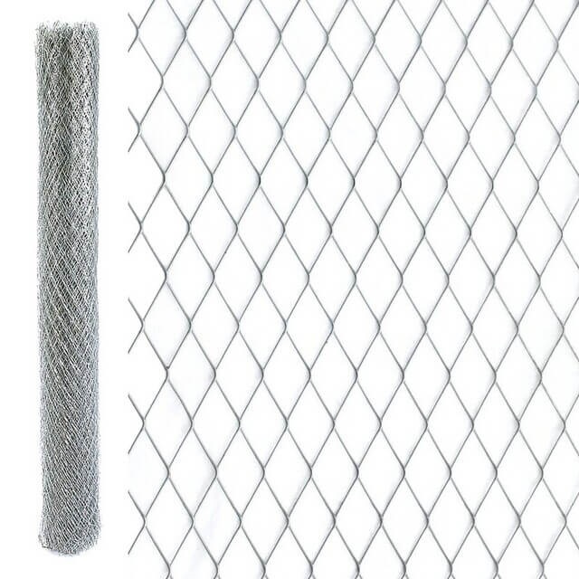 Сетка ЦПВС 25х0,7 ТУ оцинк.рулон 1,0х10м