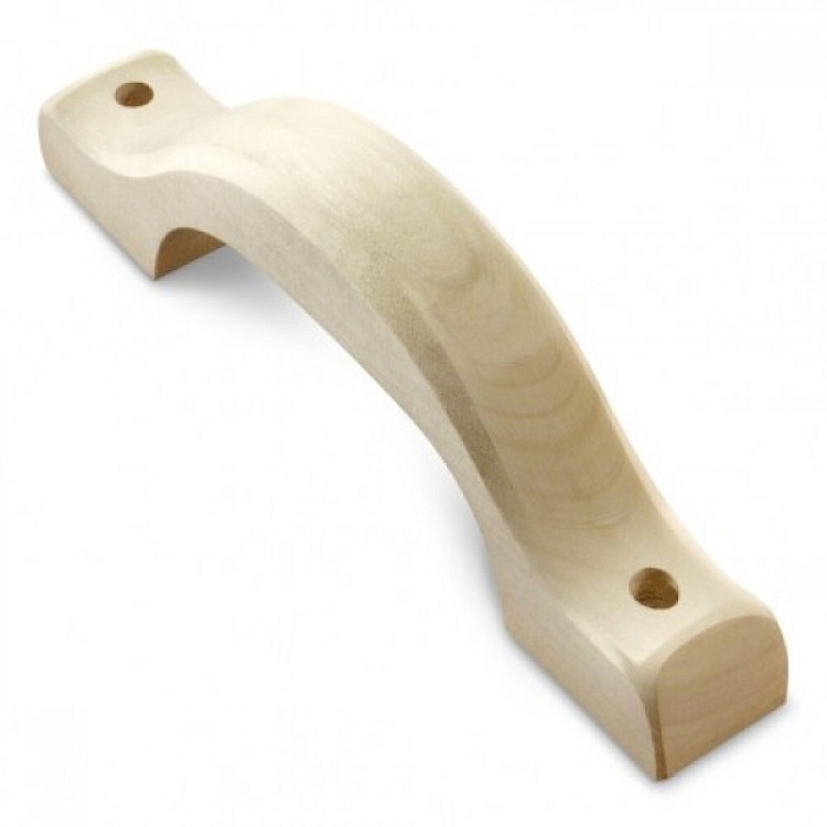 Ручка деревянная РС-180 плоская (банная)1-0756- купить в АПлайн