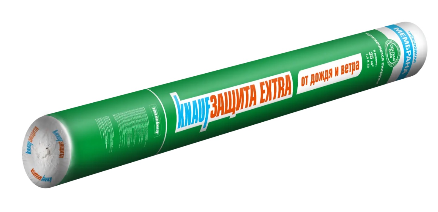 Изоляционный материал "Knauf" Extra гидропароизоляция 35м2 / 766034766034- купить в АПлайн