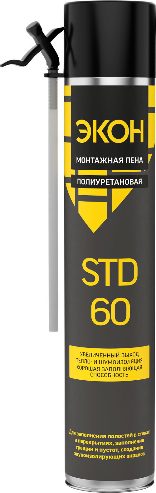 Пена монтажная ЭКОН 60 700мл /3003593,3048148