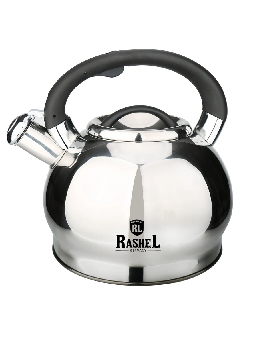 Чайник нерж. RasheL 2,5л со свистком М-7183М-7183- купить в АПлайн