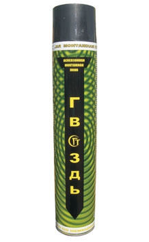 Пена монтажная ГВОЗДЬ всесезонная 750мл