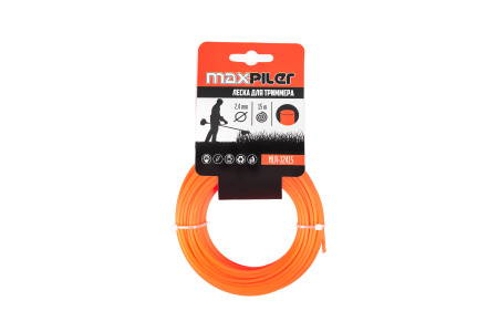 Леска для триммеров круг MAXPILER 2.4мм х 15м MLR-12415MLR-12415- купить в АПлайн