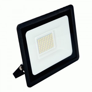 ПРОЖЕКТОР "SAFFIT" светодиод. 100W IP65  6400К ЧЕРНЫЙ 185x30x145 SFL50-100 / 367